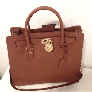 Michael Kors Large Hamilton Saffiano Tote